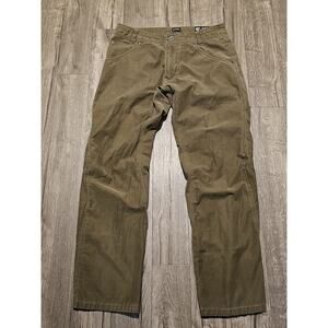 Kuhl Outrage Mens Pants 32x30 Patina Dye Brown Outdoor Hiking Camping Gorpcore